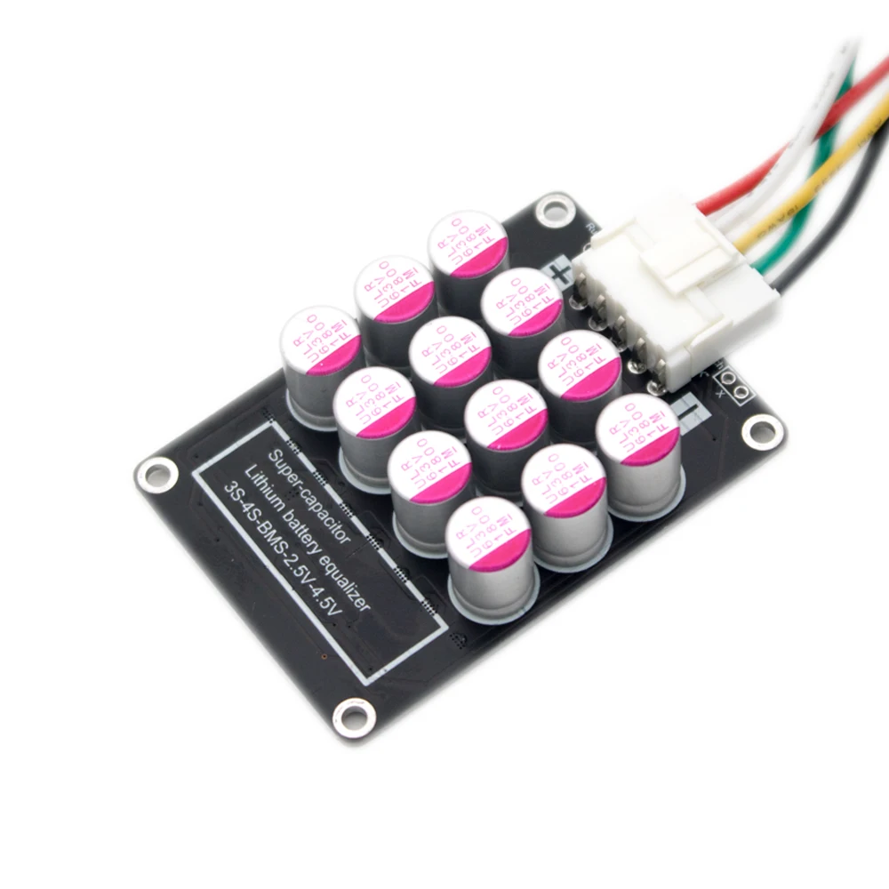Фото Активный Балансирующий эквалайзер 5A, устройство для балансировки яркости, 8S, литий-ионная, литиевая батарея Lifepo4, плата балансирования энергии, 6S, 7S, 12 В, 24 В, защита BMS №2