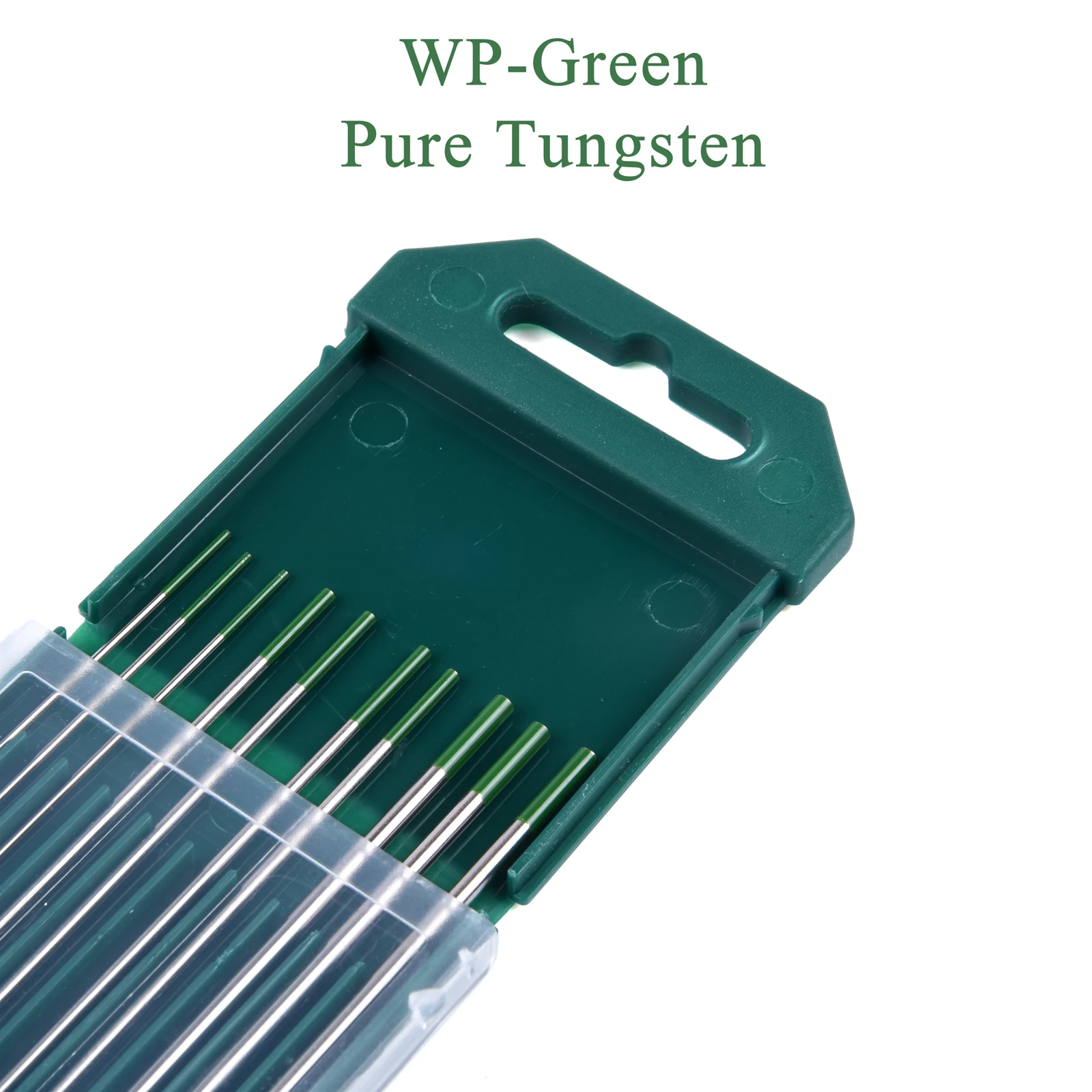 WP20 soudage TIG Pur Tungstène Electrode Vert 1/16" x 6" 1.6*150mm 10pcs 