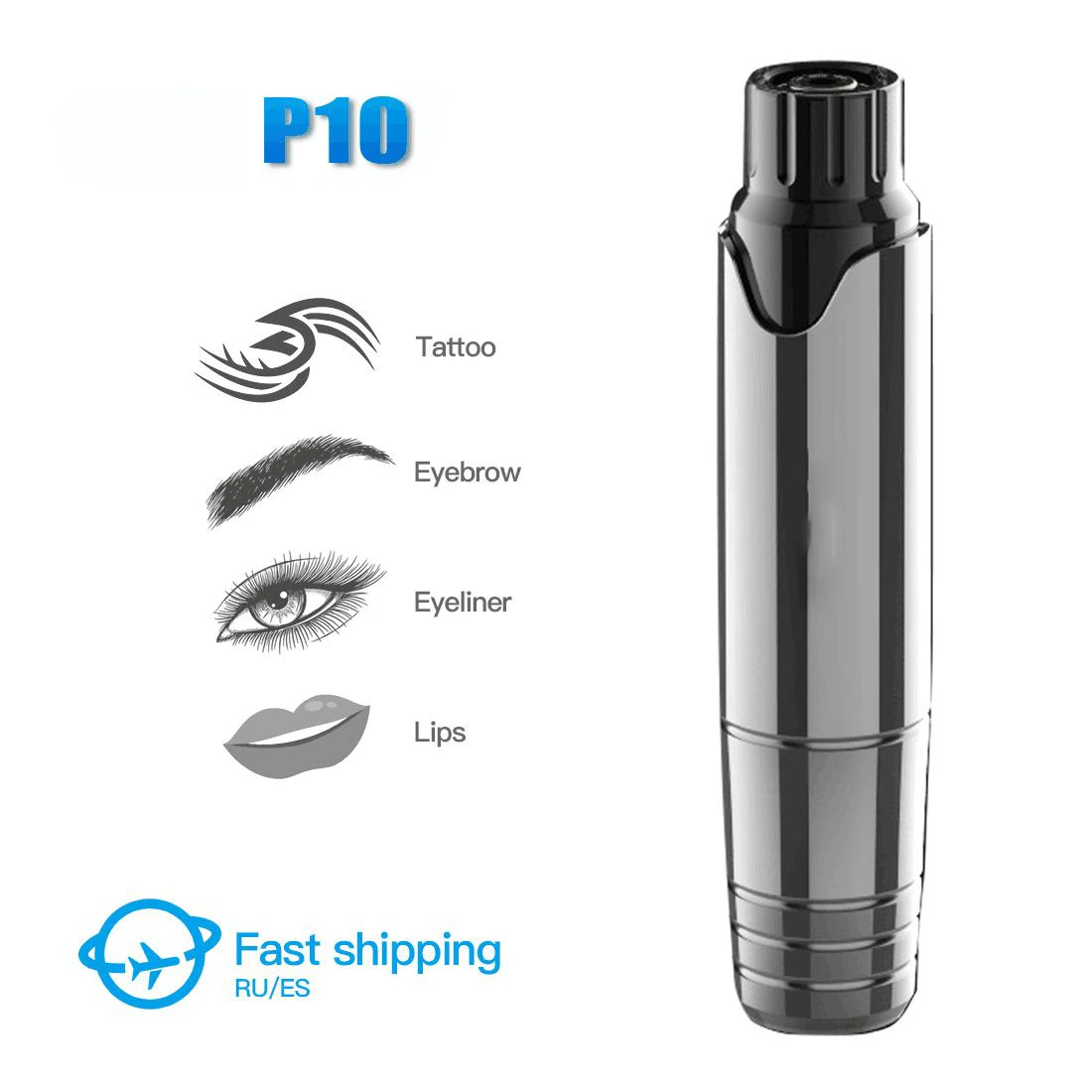 Dragonhawk Mast Tattoo P10 Permanent Makeup Machine Rotary Pen Eyeliner Tools Tattoo Machine Pen Style Accessories for Tattoo