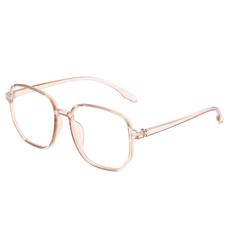 Anti Blue Light Blocking Computer Myopia Glasses Women Men Big Clear Frame Nearsighted Eyeglasses Diopters With 0-1.0-5.5 oculos 6