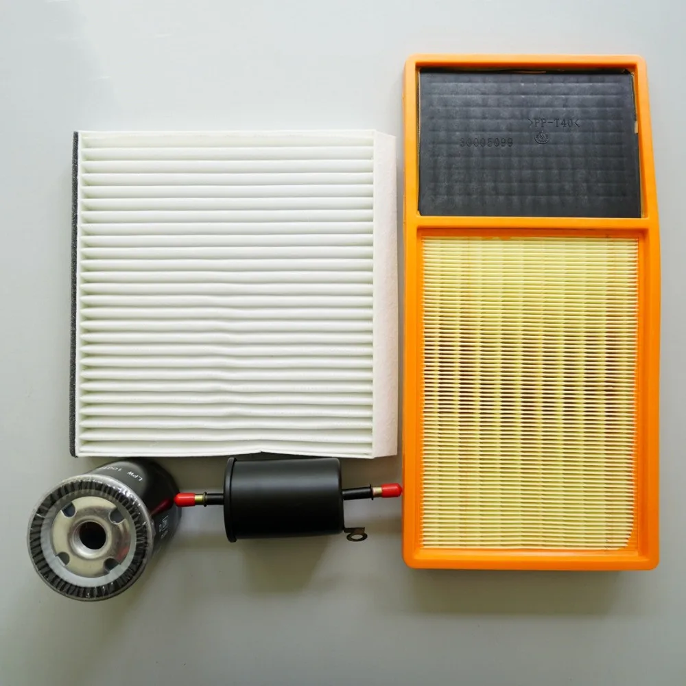 air filter +cabin air condition filter + fuel + Oil for 2011- MG3 30005099 30005704 LPW100180 96335719