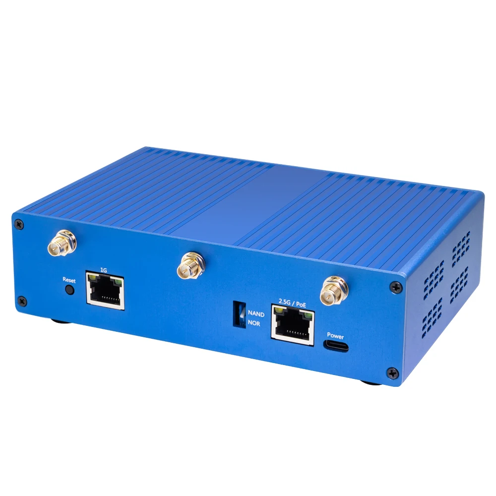 Banana Pi OpenWrt One Router Board mini development board smart router MediaTek MT7981B Development Board Dual-band WiFI 6 Via MediaTek MT7976C 2.5GbE RJ45 Port