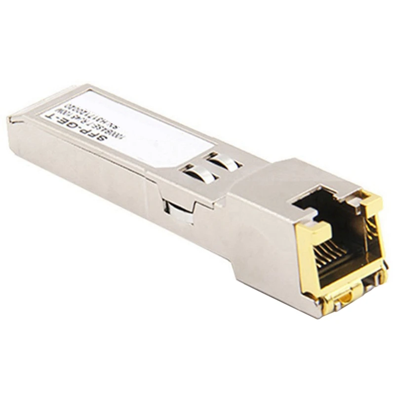

SFP Module RJ45 Switch Gbic 10/100/1000 Connector SFP Copper RJ45 SFP Module Gigabit Ethernet Port 5Pcs