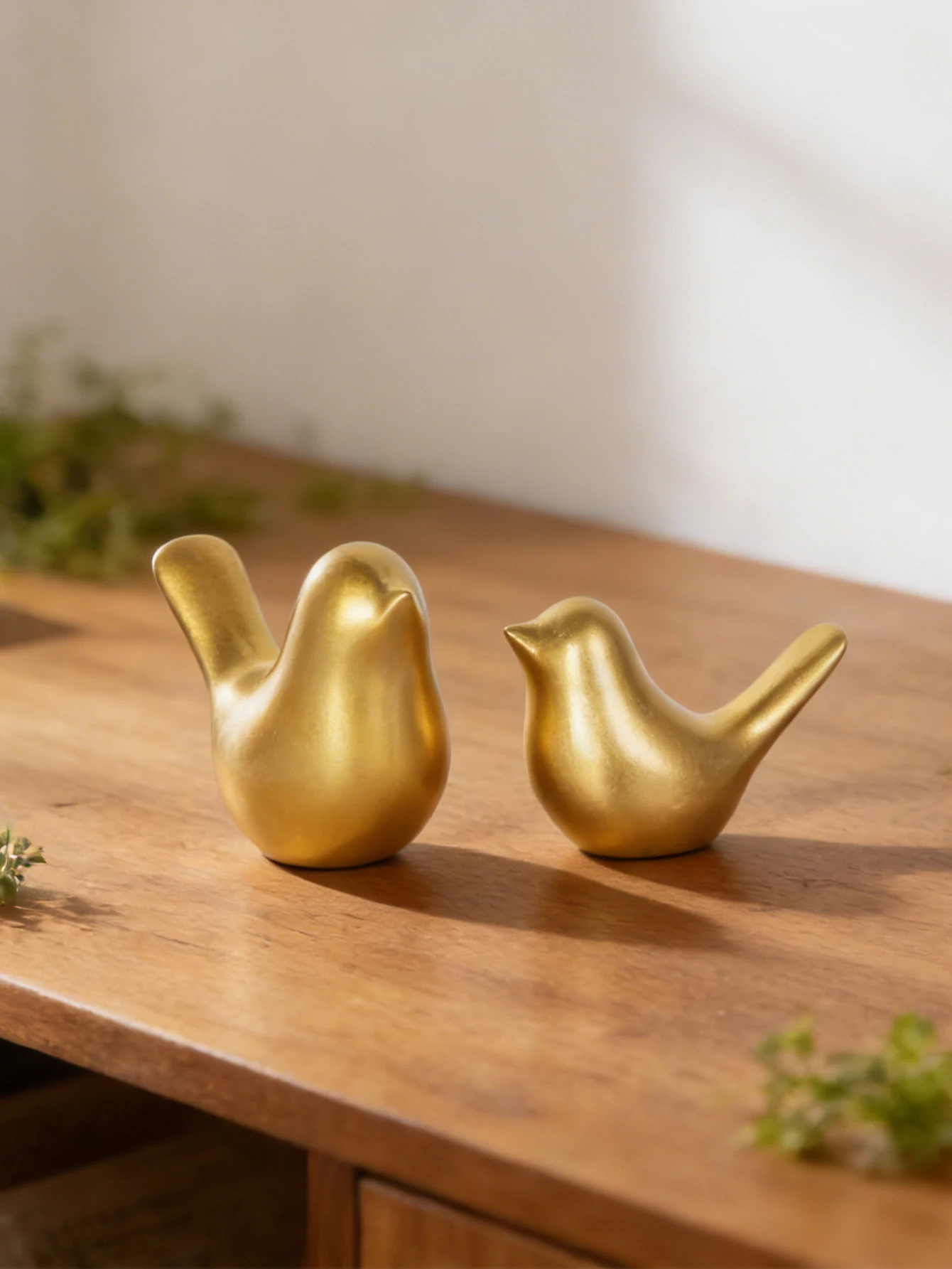 Eames Bird Resin Sculpture Set (2-Piece) 5