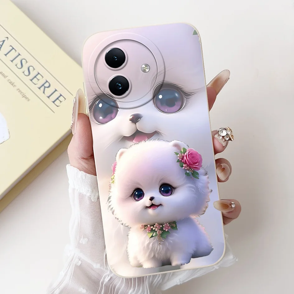 Shockproof Marble Cartoon Fashion Protective Case with Soft Bumper Design