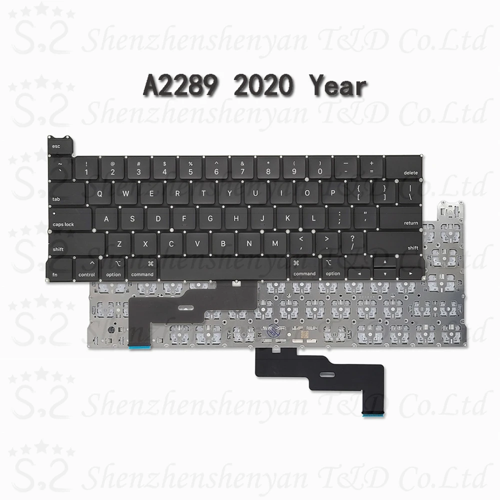 novo teclado de substituição do portátil eua inglês para macbook pro retina ar