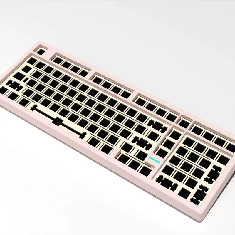 MXRSKEY SCC100 기계식 키보드 커스터마이징 키트 무선 트라이 모드 가스켓 구조 알루미늄 합금 DIY 키보드