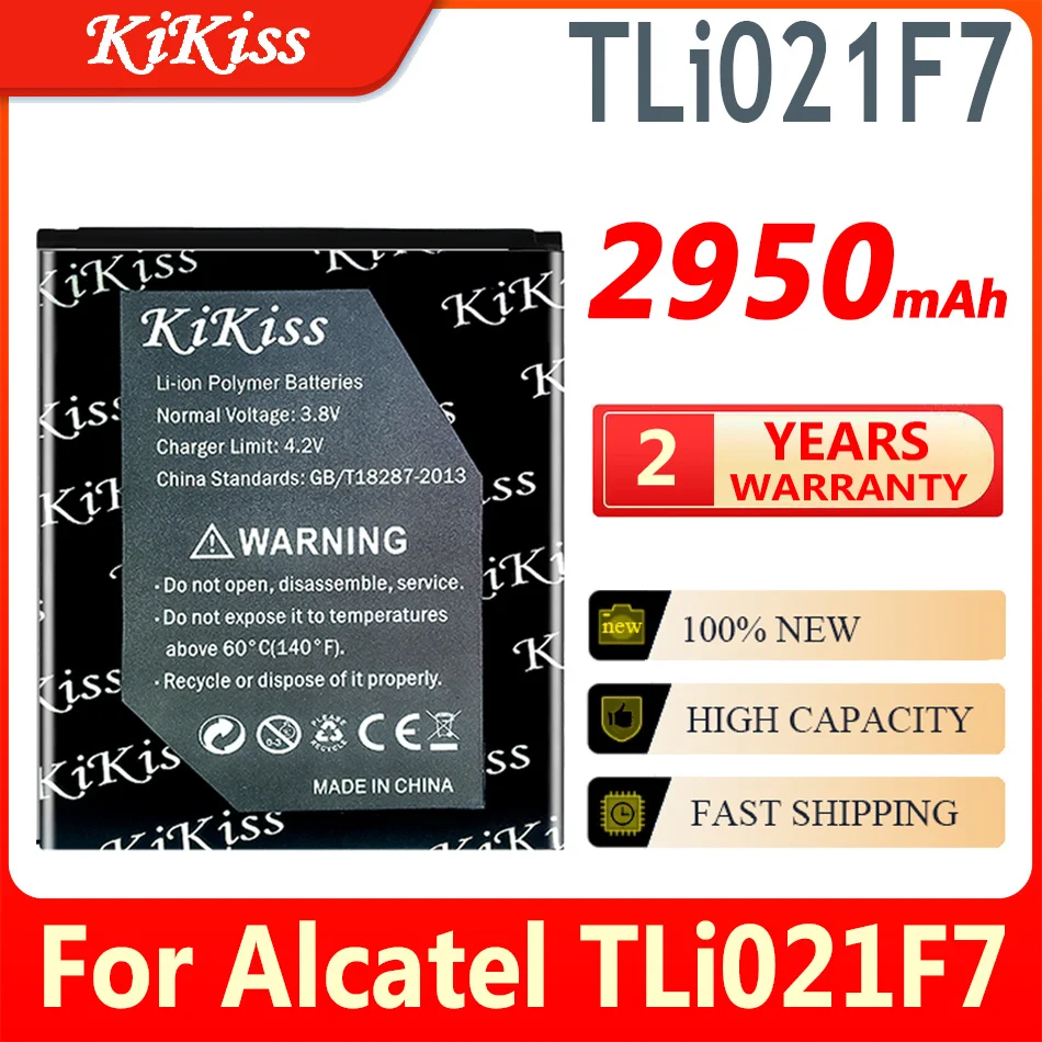 

Литий-ионный аккумулятор высокой емкости для Alcatel TLi021F7, 2950 мАч