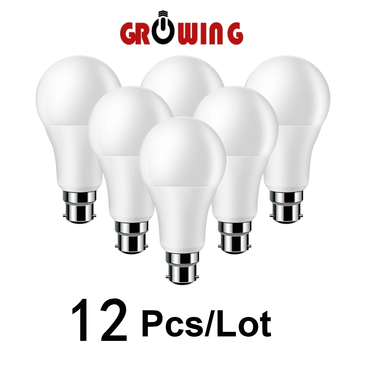 12PCS Factory promotion LED bulb 220V 15W high power light efficiency no strobe suitable for office kitchen children's room