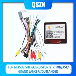 Canbus Box MT-SS-07/RP5-MT-002 For Mitsubishi PAJERO SPORT TRITON  ECLIPSE ASX Grand Lancer Power Harness Wiring Cable Car Radio