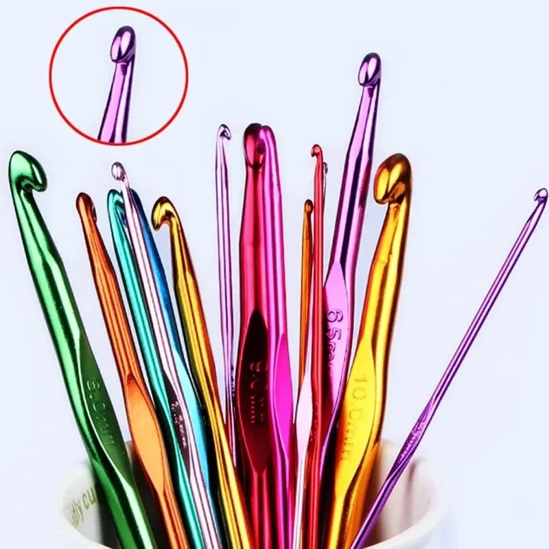 100Pcs Hooks Needles Knitting Set 6