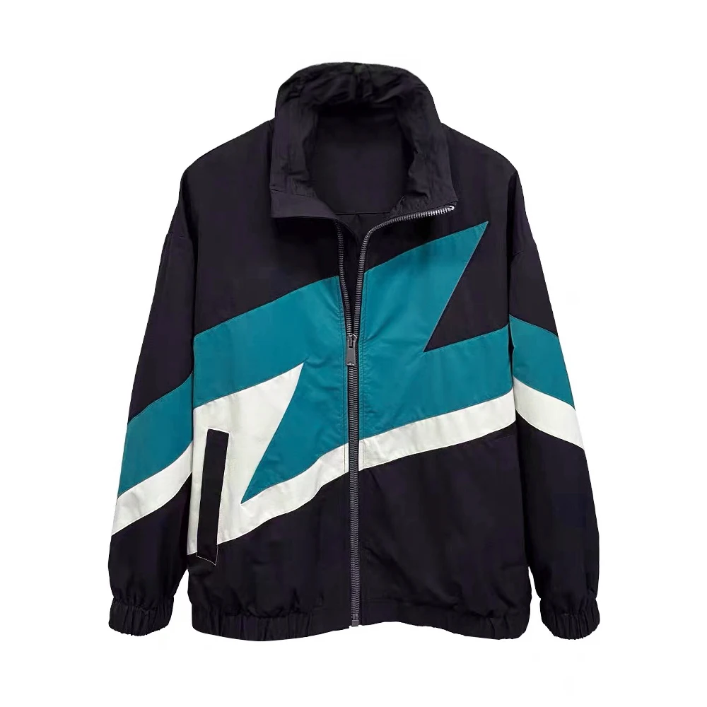 

NIGO Colour Blocking Hooded Zip Up Jacket #nigo95183