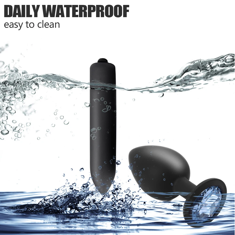Anal-plug-set Mit Vibrator Für Prostata- Und Analstimulation_voghion.com