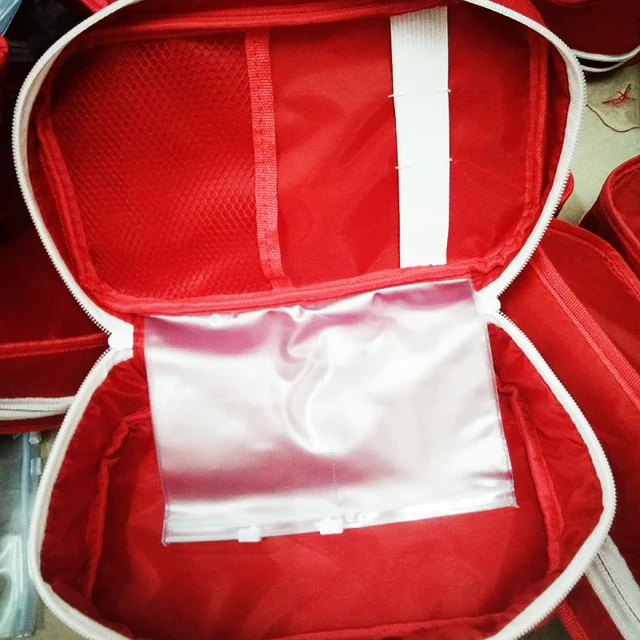 Hordozható Kültéri Kemping Elsősegélykészlet Sürgősségi Orvosi Táska Tároló Tok Vízálló Autó Készletek Utazási Túlélési Készlet Üres - Image 6