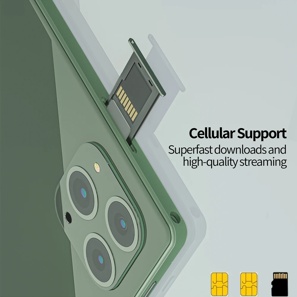 New 10.1 Inch Tablets Android 12 Octa Core 8GB RAM 256GB ROM Dual SIM Phone Call 4G LTE 5G WiFi Bluetooth Google Tablet PC - Image 5