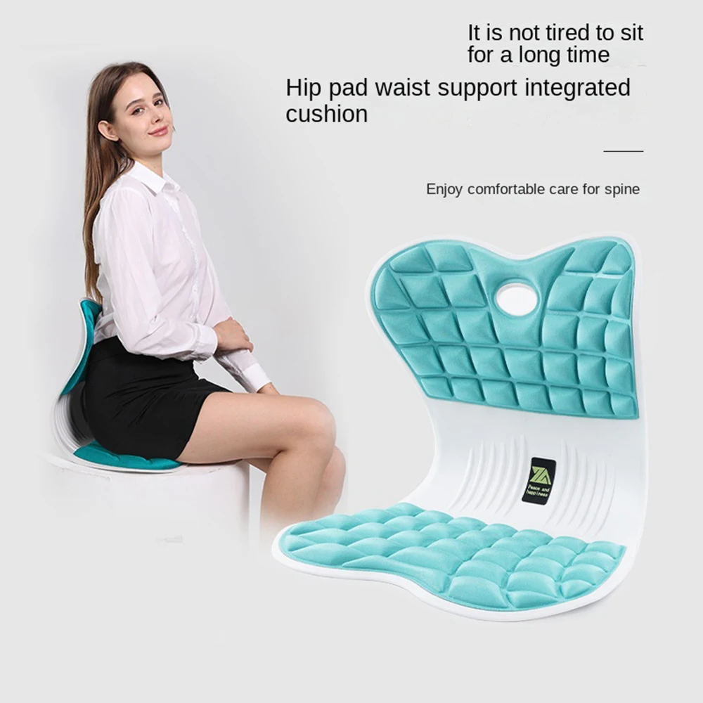 Memory Foam Sit Bone Relief Cushion for Butt, Lower Back, Hamstrings, Hips, Ischial  Tuberosity 