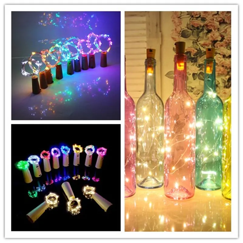 

Fairy Lights 5pcs Bottle Stopper LED Lighting String Christmas Light Wedding Holiday Party Decoration New Year Garden Hoem Decor