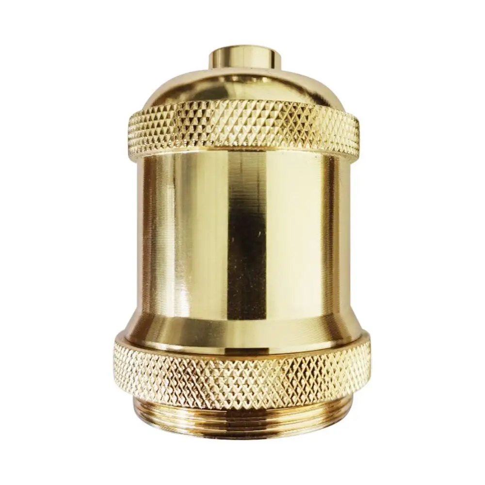 Lamp Bases Holder Retro Aluminum E27 Ceiling Lamp Holder Vintage Retro Edison Pendant Light Socket Decorative Accessory