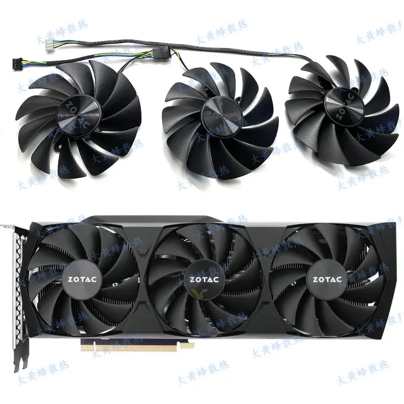 Schede Video Grafiche Ventola Di Raffreddamento Per Zotac Gtx 050 Gtx1050Ti Mini Ga92S2U