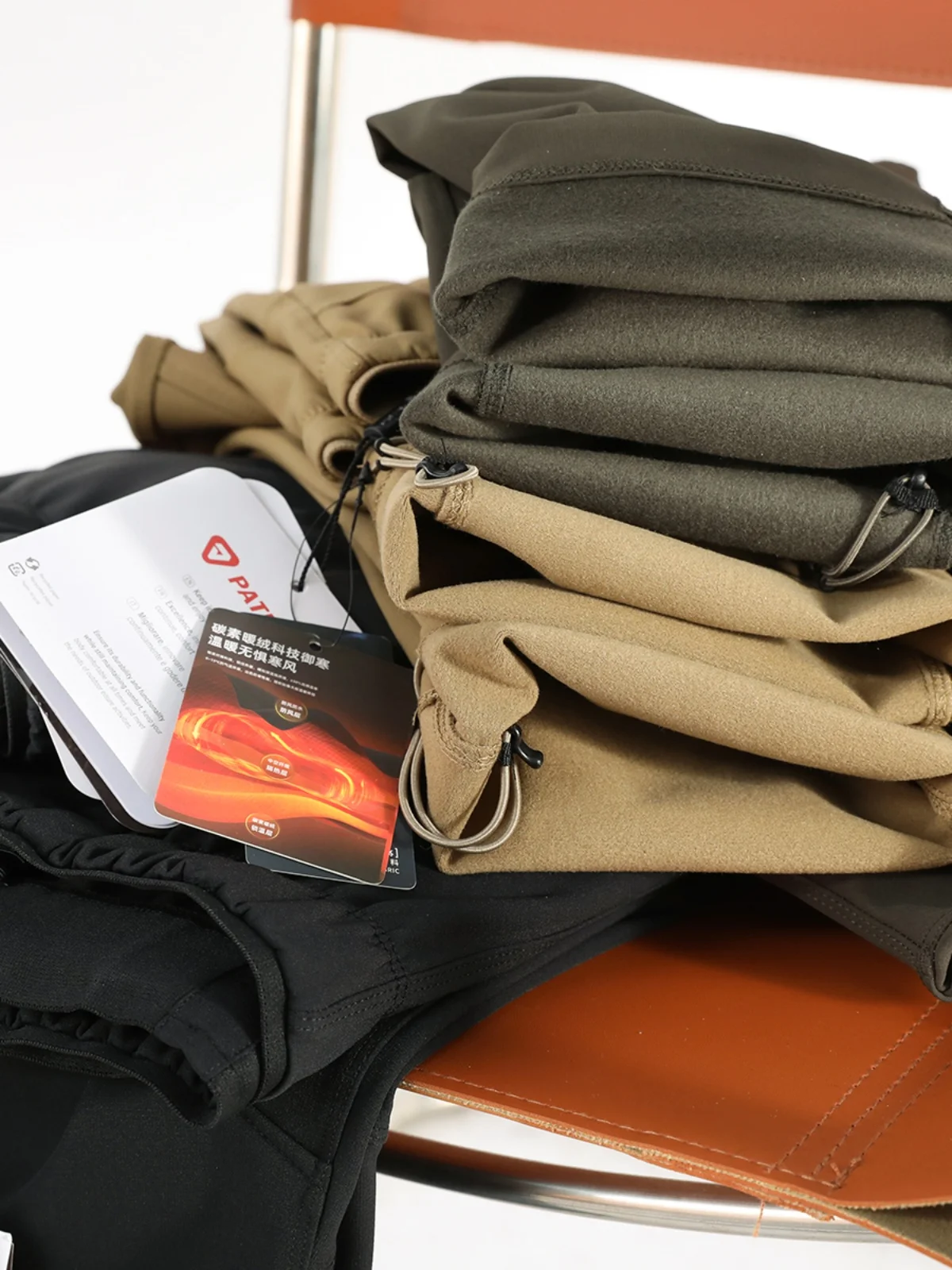 Outdoor Climbing Pants Men's Fce Lined Casual Sports Commuter Long Trousers Autumn Winter New Sle Mountain Series Soft S...