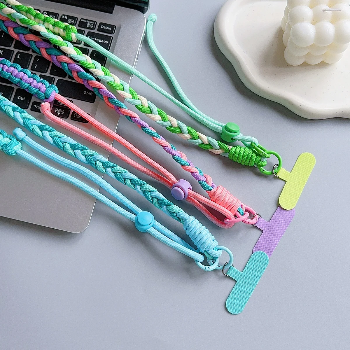Adjustable Crossbody Phone Lanyard with Universal Case Connector