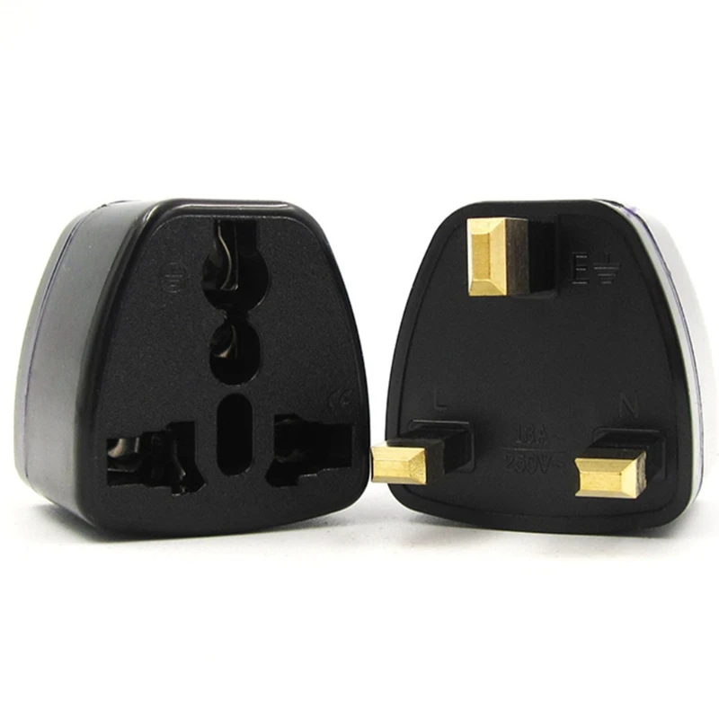 

UK Outlet Plug Adapter British Travel Power Plug UK Charger Adapter International Power Adaptor Indoor Wall Power Outlet L9BE