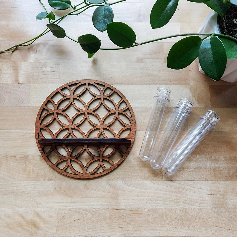 Plant Wall Hanging Shelf Wooden Stand Container Display Shelf Wall Decor Ledge Garden Aesthetic Decor Bedroom Home Decoration 3
