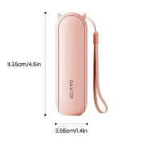 GAIATOP Portable Hand Held Fan with USB Rechargeable 2000mAh Battery, Foldable, Small,or Girls, Travel For Women, Outdoor 2