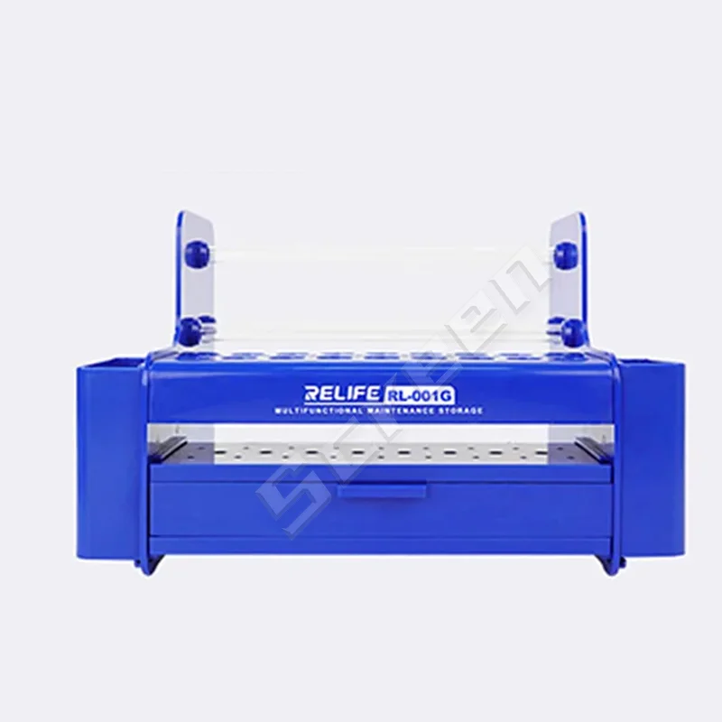 RELIFE RL-001G Multifunctional Maintenance Storage Box Desktop Office Storage Electronic Component Tools Large Capacity