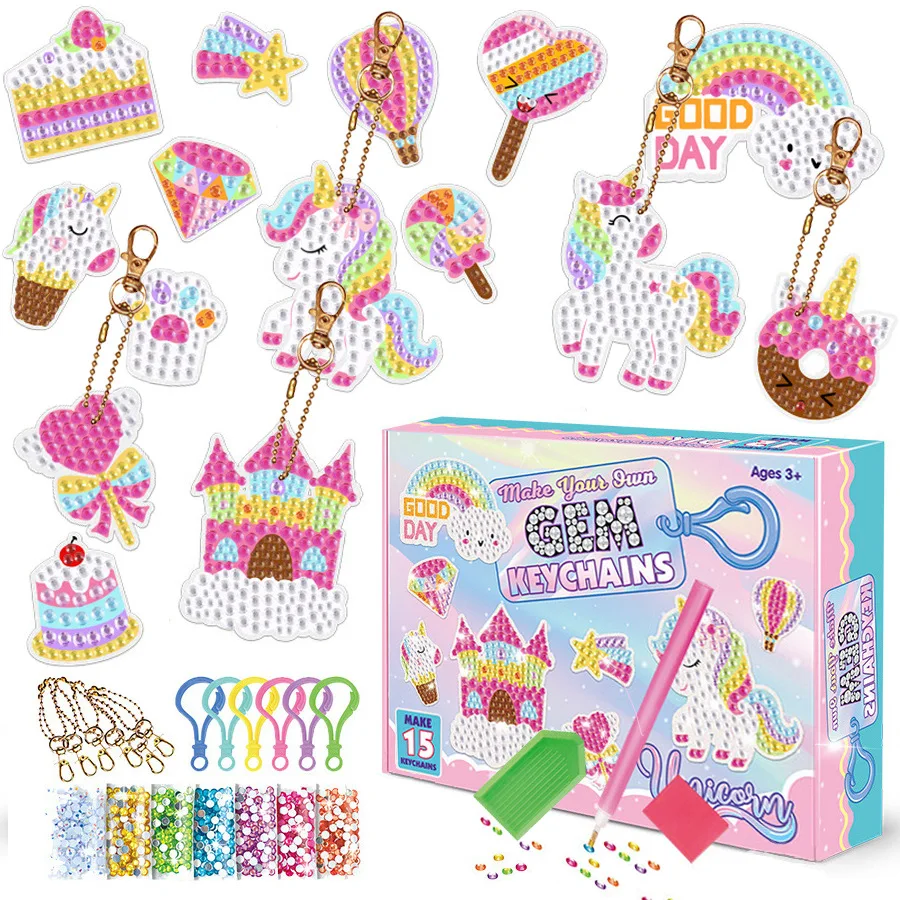 Diamond Painting Sticker Unicorn Advent | 24 Gifts Diy Advent Calendar  Girls - Diy - Aliexpress