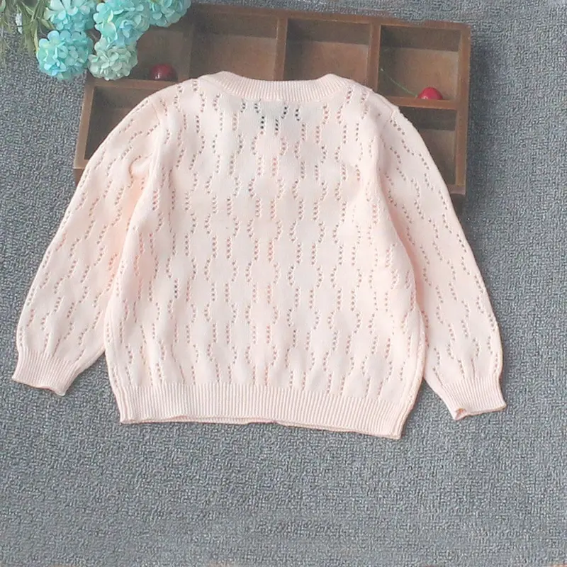 0-4yrs Spring Infant Cardigan for Girls Sweater Jacket Cotton Long Sleeve Outerwear Boys Coat 1 2 3 4 Yea Toddler Clothes 225429