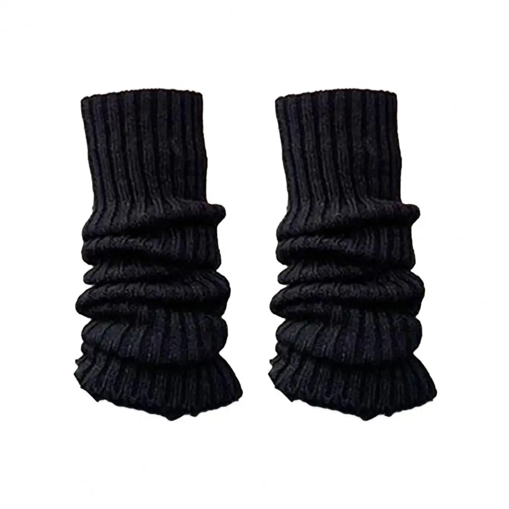 Description Picture 4 of itemWoman Leg Warmers Winter Long Socks Calf Covers Knitted Anti-slip Leg Warmers for Wear Sports Outing Jk Lolita