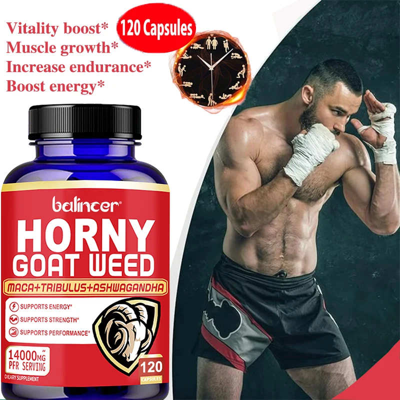 

Helps with Vitality, Muscle Growth, Fights Fatigue, Improves Endurance and Provides Energy, Muscle Supplement for Men