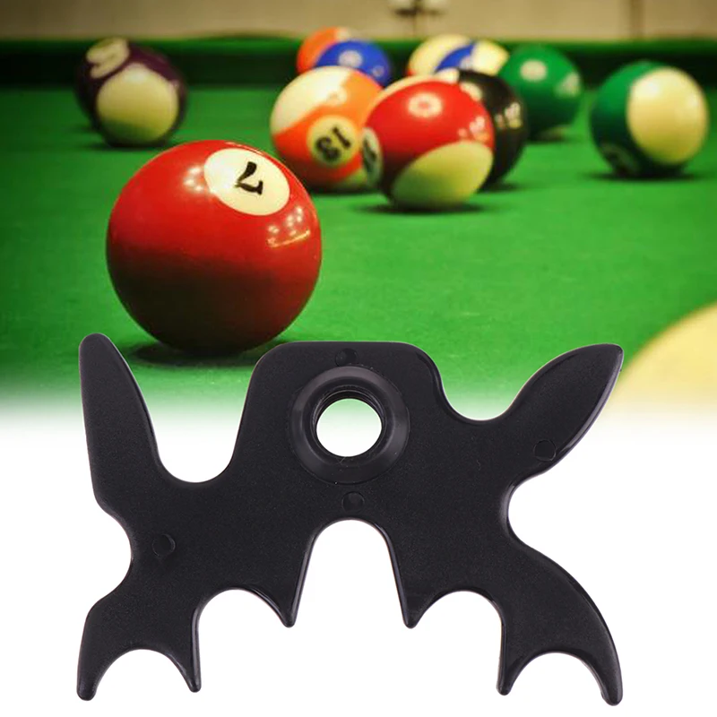 Billiard Cue Rack Snooker Billiards Cue Rack Bridge Head Cross Antlers Rod Holder Accessories Black Moose for Pool