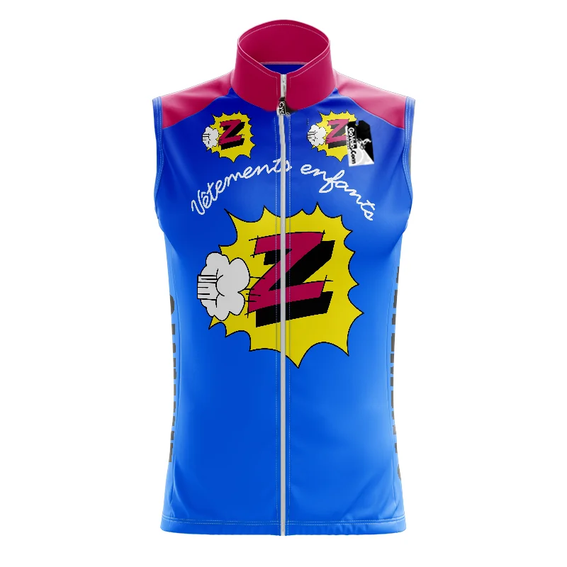 

WINTER FLEECE THERMAL Z VETEMENTS Team RETRO CLASSIC Sleeveless Cycling Vest Mtb Clothing Bicycle Maillot Ciclismo Clothes