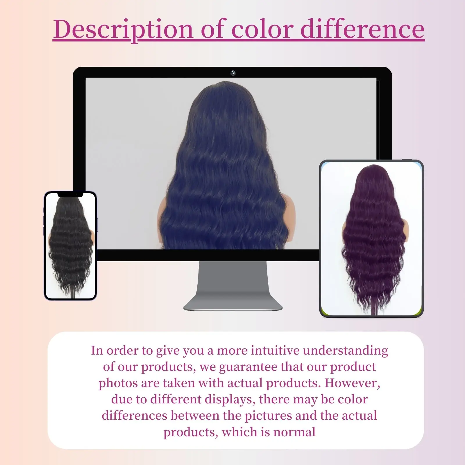 Black Long Wavy13×4 Lace Front Wig For Women Heat Resistant Fiber Synthetic Lace Front Wigs Daily Party Use Wigs 32Inch