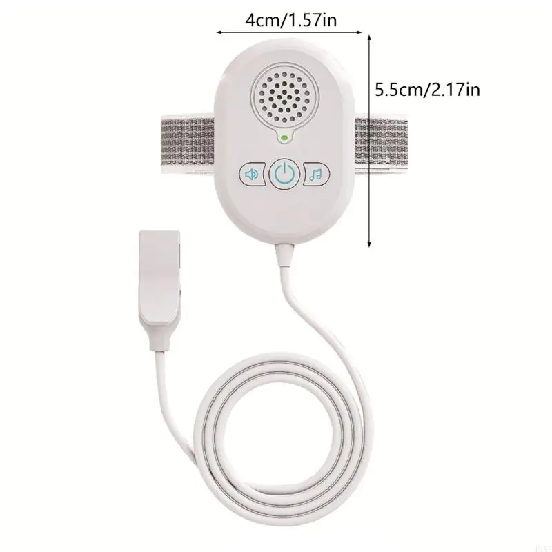 P15E Boys Girls Bed Wetting Alarm USB Rechargeable Potty Training Alert with Sound