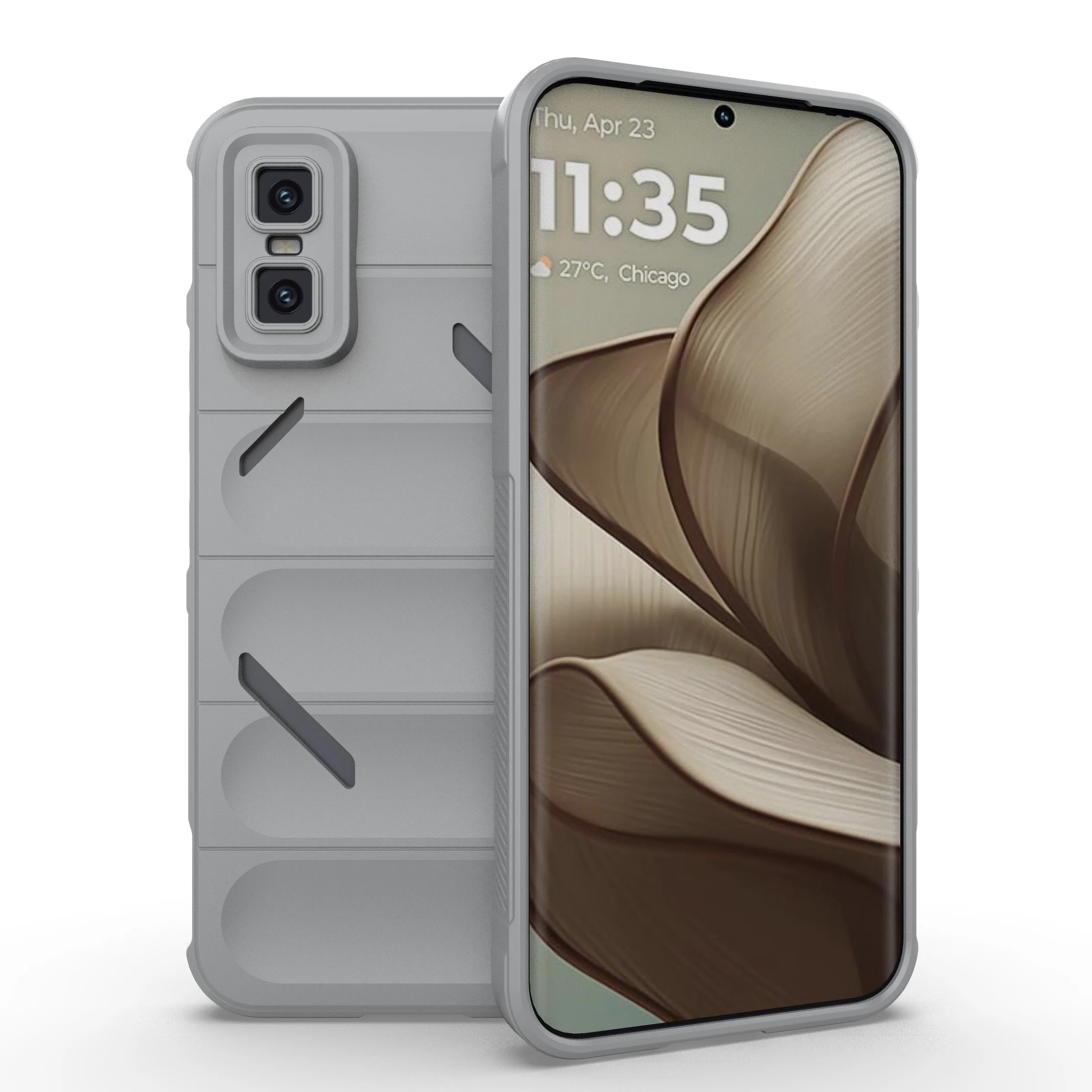 Liquid Silicone Fashion Classic Non-Slip Protective Bumper Case - High Quality
