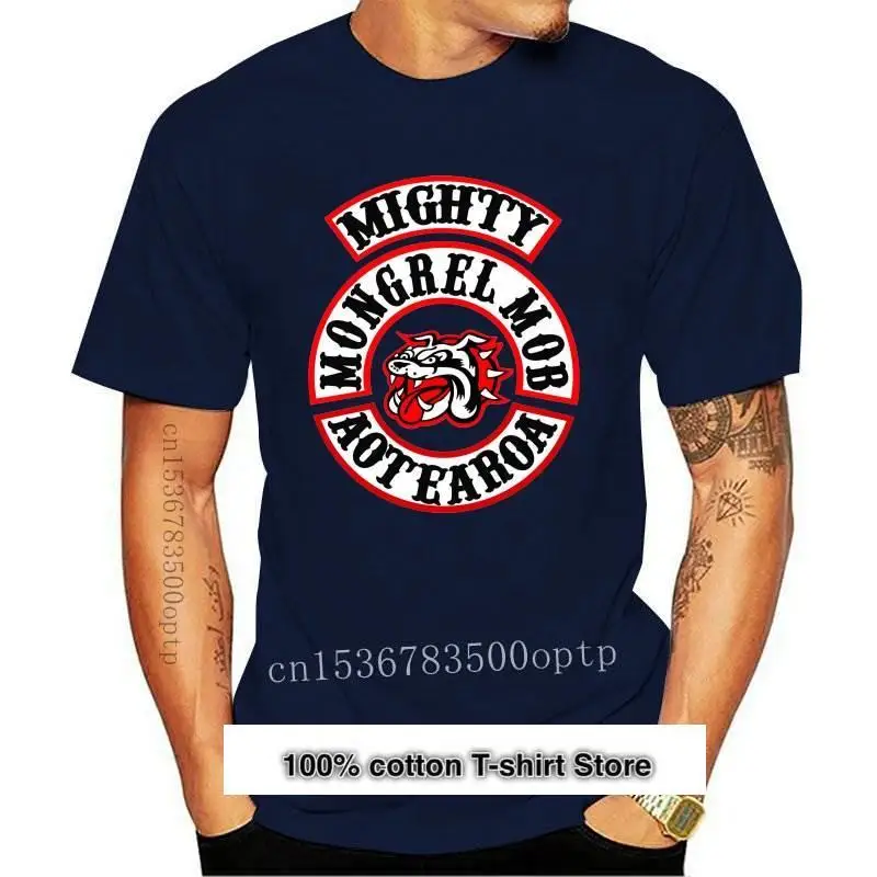 Casual T Camisas Perro Moist Mc Gralfico Impreso Hombres Tops De Cuello Redondo (1) Negro (1)