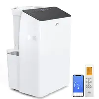 Portable Air Conditioner Heater 14000 BTU Inverter Dual Hose Dehumidifier Fan Compact Design Efficient Cooling & Heating 1