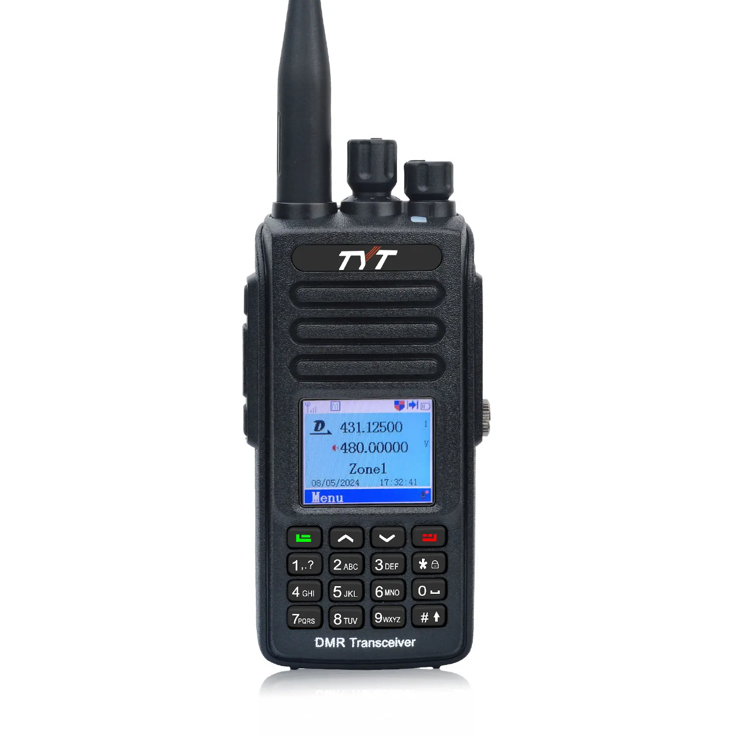 Walkie Talkie TYT MD-UV390 MD-UV390Plus MD-UV390 Plus 10W GPS IP67 Waterproof AES256 Encryption Dual Band DMR Record Radio 3