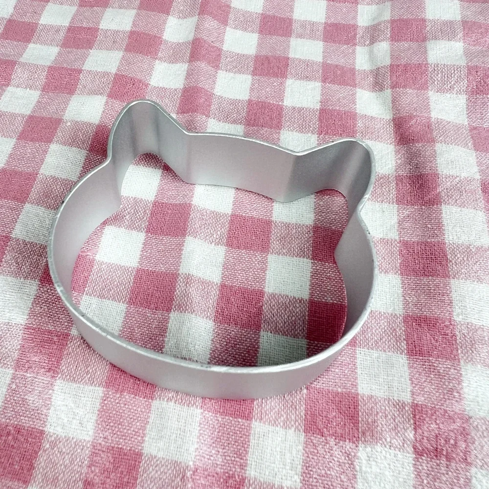 Cookie Cutter Aluminium Alloy Cat Shape Cookie Cutter Biscuit Mold Easter Biscuit Pastry Cookies Cutter DIY Cookie Fondant Cake Mold