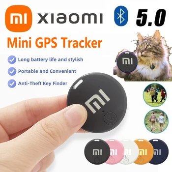 2853-8f08de.jpg Xiaomi Mini GPS Tracker Bluetooth 5.0 Anti-Lost Device Pet Kids Bag Wallet Tracking IOS Android Smart Finder Locator Accessory