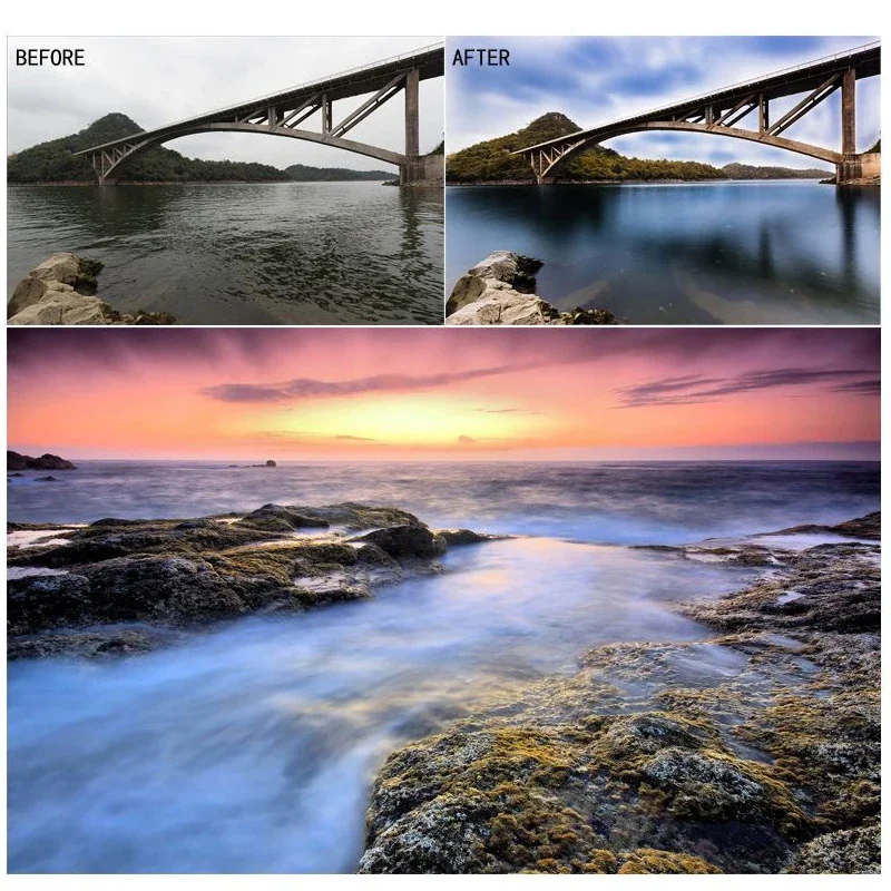 ND2-400 Fader Variable Adjustable ND Filter 49 52 55mm 58mm 62mm 67mm 72mm 77mm