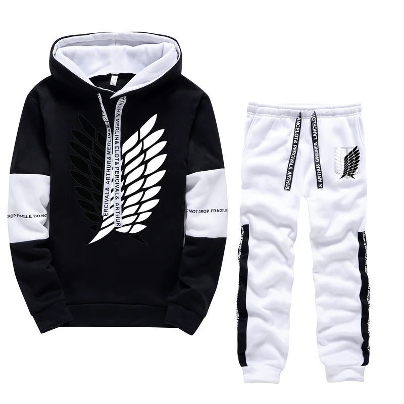Men Tracksuit Two Piece Set Autumn and Winter Pullover Hoodies Sweatshirt+Pants Suit Man Hoodies Set Tracksuit Men Luxury sports suit,tracksuit set,hooded sweatshirts,sweatshirt hoodie,sports set,sweater set,outdoor suit set