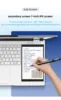 Dual-screen Laptop 15.6" IPS 2K four-sided narrow screen 7" IPS Touch screen 32GB Intel N95 CPU 4 Core 4 Thread up to 3.4GHz 6