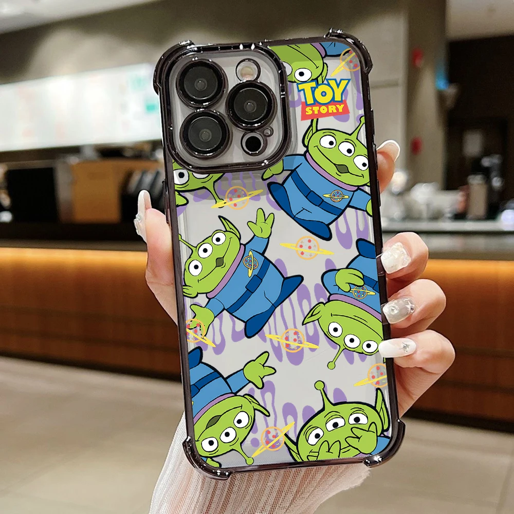 Enhanced Anti-Fall Airbag Phone Case with Plating Design