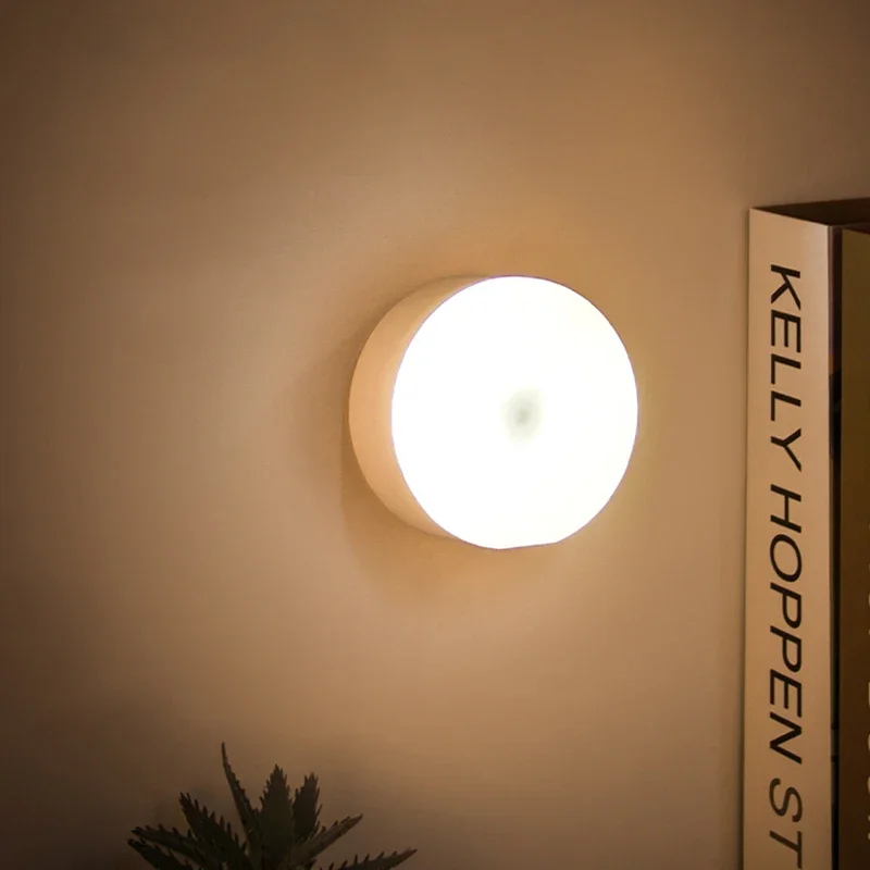 

Rechargeable Night Light Bedroom Bedside Lamp Student Dormitory Eye Protection Mini Night Light Kid Room Led Atmosphere Lighting