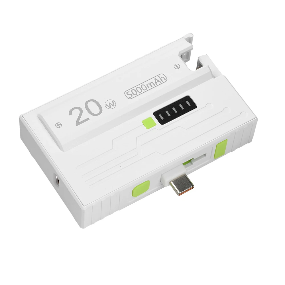 Fast Charging Dual Mode 21700 Battery Case with Low Current Support and Cable