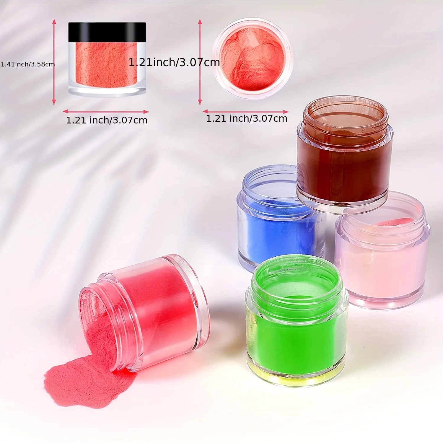 Nail Powder Manicure Tools Acrylic Nail Powder Nail Kit Nail Tools 24 Colors Acrylic Manicure Crystal Powder Set